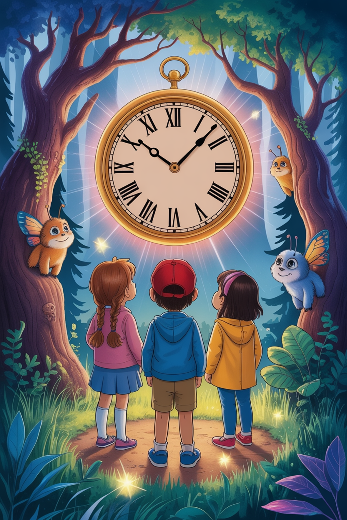 Illustration zur Gute-Nacht-Geschichte „Die Traumfängerbande - eine spannende Gute-Nacht-Geschichte“